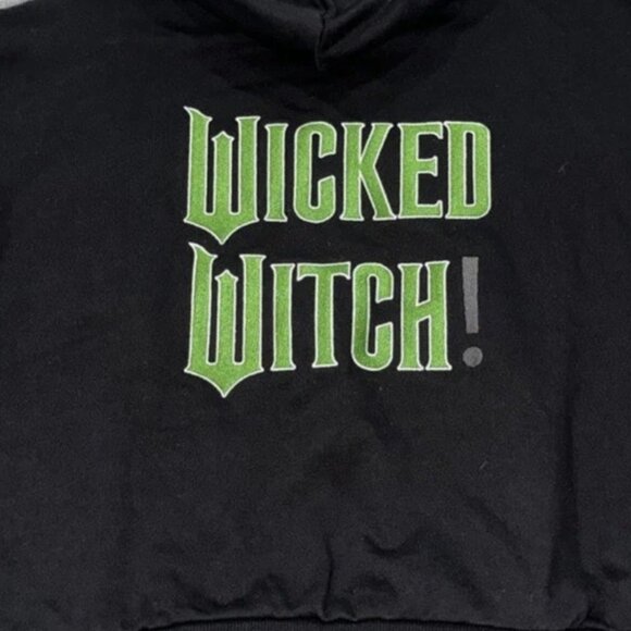 Forever 21 x Wicked Wicked Witch Ruffle Hoodie Size Small NWT - Picture 3 of 10